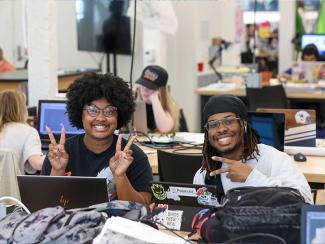 Image of Happy Students at UK