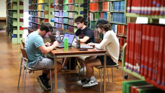 Large Image of Students Studying