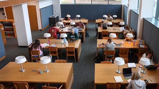 photo of students studying