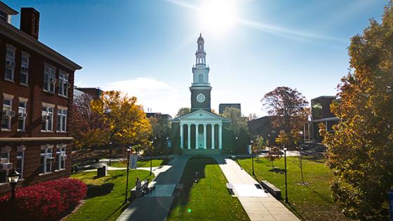 photo of UK campus in autumn